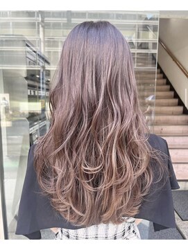 ネウィ ジャム 町田(newi JAM) レイヤーカット×ブラウンベージュ