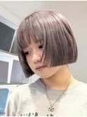 グレージュカラー/ケアブリーチ/ブリーチ/表参道/原宿