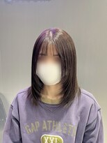 アイスプロドバイブルーム 木更津店(ice prod by bloom)&nbsp;黒髪カタログ/クラゲヘアー/オリーブグレー/木更津