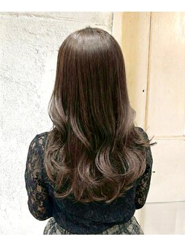 ショコラグレージュ｜セミロング