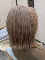 ルーチェ(Lu-che)&nbsp;ミルクティーブラウン/切りっぱなしボブ/ヘイリーボブ