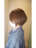 【サイドバング+丸みショート】