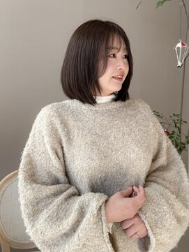 ユウヘアー 千代田橋店(U Hair) ボブスタイル/重ためボブ/イルミナカラー