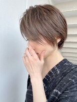 ルーファス 恵比寿南(Ruufus)&nbsp;白髪ぼかし×大人ショート/40代50代/上品ナチュラル