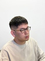 ワンワンオー バーバーショップ 博多店(@110 BARBER SHOP) クロップ緩パン