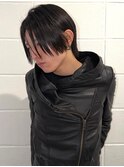 ＊メンズボブウルフショートレイヤー前下がりセンターパート