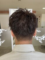 アール 滝ノ水店(#arl) メンズショートツーブロッククリームパーマ