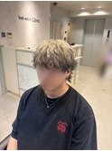 外ハネS字カール
