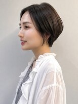 サーカス バイ ビュートリアム 青山(CIRCUS by BEAUTRIUM)&nbsp;ショートヘア　ショートボブ　耳掛けショート　黒髪ショート