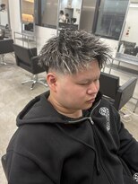 ハイセンス セカンド(HISENSE second)&nbsp;ホワイトハイライトツイストジェットモヒカン【TAIKI】