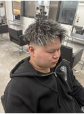 ホワイトハイライトツイストジェットモヒカン【TAIKI】