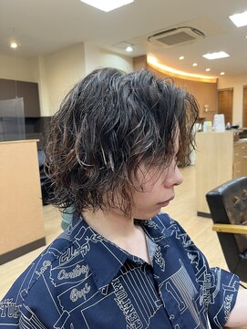 クレス 東武練馬店 ラフな動きのサーフカール×センターパート