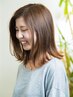 【新規のお客様限定】髪質ケアストレート＋カット+ナノスチームTR ￥12000