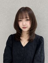 ルクス スマートサロン(Luxs SmartSalon) ミディアムレイヤーカット
