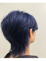 シンクヘアー(think hair by tori)&nbsp;ウルフ×ネイビー