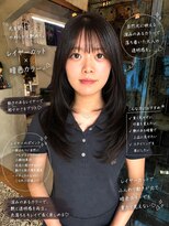 シークス(SYKTH.)&nbsp;レイヤーカット+艶感カラー