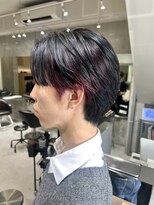 ベンジー 香椎店(benji)&nbsp;ボルドーインナー×メンズショート