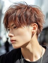 メンズルービック 江坂(MEN’s Rubik's) Men'sカット+束感レイヤー×透明感カラー仕上げ