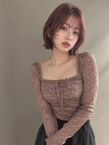 ゴットラトゥール(GOTTO LATOUR) レッドブラウン×柔らかレイヤーボブ