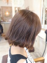 シェア(SHARE hair make works) 【30代・40代】前下がりの外ハネボブ