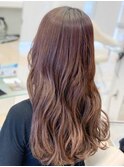 大人可愛いピンクベージュ☆