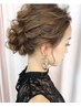 【結婚式、二次会、ライブ前に】パーティーヘアセット ￥5,500→￥3,800