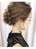 【結婚式、二次会、ライブ前に】パーティーヘアセット ￥5,500→￥3,500