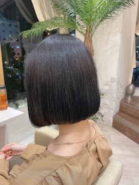 リュドール 名駅(Rue D'or) シックな大人ボブスタイル