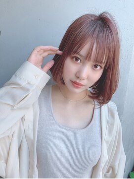 イース バイ アンブルリュクス 北千住(Ease by amble luxe) 前髪イメチェン/イヤリングカラー/ラベンダーカラー