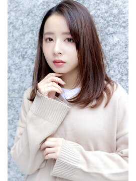ラフィス ヘアー センス 広島袋町店(La fith hair SEnSE) 【La fith】 ワンカールストレートスタイル