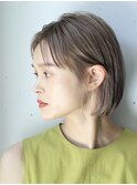 大人ボブ【ミルクティーベージュ】