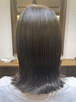 エイチエムヘアー千葉店(HM hair) 暗髪外ハネロブ