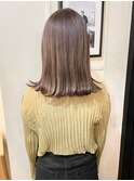 シアーベージュ/外ハネ