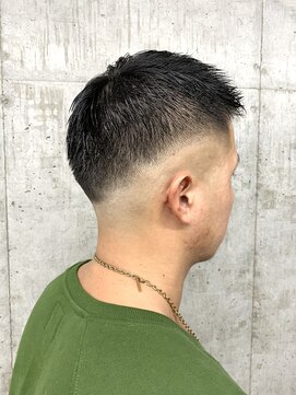 ローウェ 三軒茶屋(Louwe) 【Fagus】メンズスキンフェード×バーバースタイル【三軒茶屋】