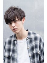 オースティン 調布アミックス(AUSTIN)&nbsp;ツイストパーマ七三オールバックマッシュウルフスリークショート