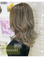 ベルフェミンクレイル(Belle femin CLAIRE) Olive beige★masamistyle