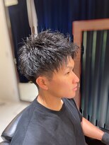 エヌドットバーバー ギンザ(N.BARBER GINZA)&nbsp;ツーブロックショート/ツイスト/刈り上げ