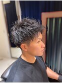 ツーブロックショート/ツイスト/刈り上げ