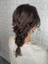アメジスト(amethyst) 結婚式・2次会☆編みおろし/セミロング/ミディアム/編み込み