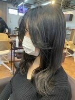 ライズ バイ レボ(RISE by REVO)&nbsp;大人可愛いイメチェンモードヘアダークアッシュチェリーブラウン