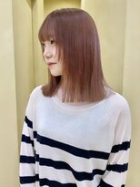 スニュウ(snuw)&nbsp;ケアブリーチダブルカラーカット小顔カット