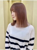 ケアブリーチダブルカラーカット小顔カット