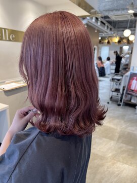 フィゼル 福島店(fizelle) ピンクカラー＊いけもとみお