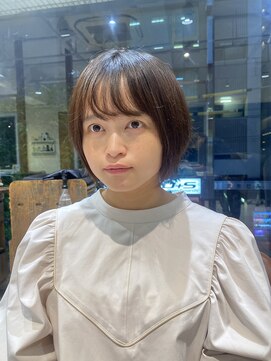ネオリーブルカ 御茶ノ水店(Neolive Luca) 王道マッシュショート　小顔にしたいならこれが一番