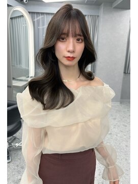 ボタン ハカタ(VOTAN hakata) ダブルカラー/ベージュカラー/韓国ヘア/顔まわり/博多/当日予約