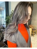 ルーフ 町田店(LUFE)&nbsp;ラベンダーグレージュ×バレイヤージュ　担当anna