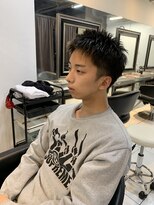 アイズ 海老名(AIZU) スパイキーショート ザグザグショート 骨格矯正カット