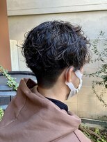 ココカラヘアー ニコ(cococara hair nico)&nbsp;ツイストスパイラルパーマ/メンズカット/ツーブロック/20代30代