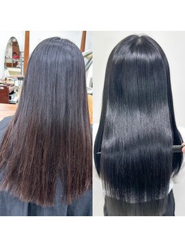 アッシュ 二子玉川店(Ash) 髪質改善縮毛矯正&カラー