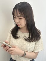 レシピ(recipe)&nbsp;olive graige／くすみカラー／レイヤーカット